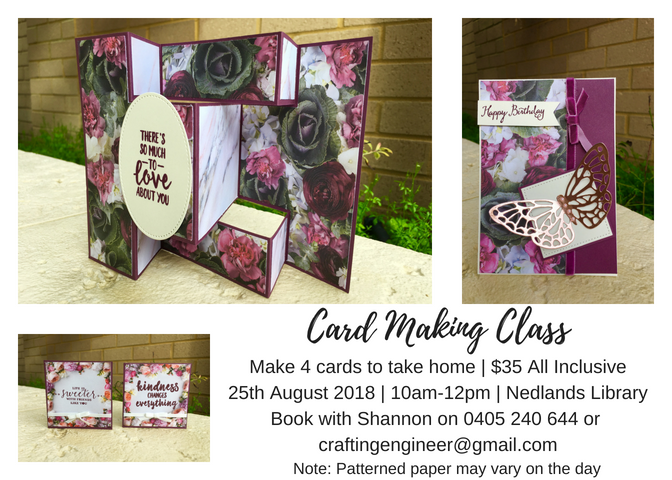 Card Making Class